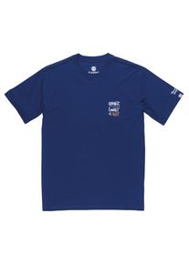 Element, Herren Shirt, Blau / Grau / Orange