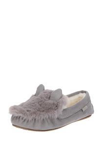 flip*flop, Damen Slipper 'loafer*mouse', Grau