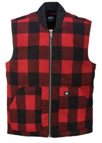 Dickies, Herren Outdoorweste 'Martinsburg', Rot / Schwarz