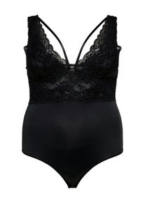 Only Carmakoma, Damen Curvy Spitzen Body, Schwarz