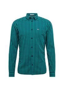 Tommy Hilfiger, Herren Hemd, T&uuml;rkis / Dunkelblau