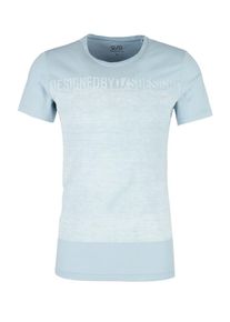 Q/S Designed By, Herren T-Shirt, Azur / Hellblau