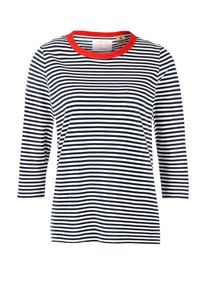 s.Oliver RED LABEL, Damen Shirt, Blau / Rot / Weiß