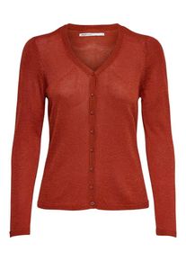 Only, Damen Cardigan, Rostrot