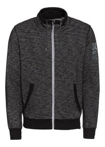 s.Oliver RED LABEL, Herren Sweatjacke, Schwarzmeliert