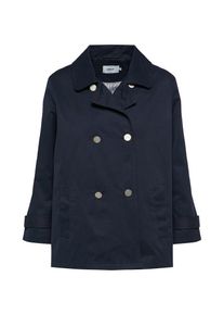 Only, Damen Kurzer Trenchcoat 'onlMELIA', Nachtblau