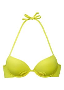 Buffalo, Damen Push-Up-Top 'Happy', Gelb