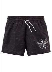 Chiemsee, Herren Badeshorts, Anthrazit / Wei&szlig;