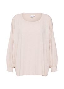 GAP, Damen Bluse 'LS VLM SLV TOP', Puder