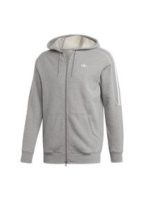 adidas originals, Herren Sweatjacke, Grau / Wei&szlig;