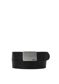 s.Oliver RED LABEL, Herren Gürtel, Schwarz