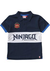 Lego Wear, T-Shirt 'NINJAGO', Blau / Wei&szlig;
