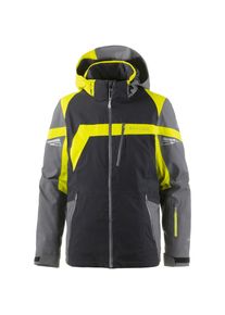 Spyder, Herren Skijacke 'Titan', Limone / Grau / Schwarz