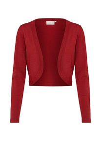 Kaffe, Damen Offener Bolero 'Astrid', Dunkelrot