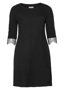 sheego Style, Damen Abendkleid, Schwarz