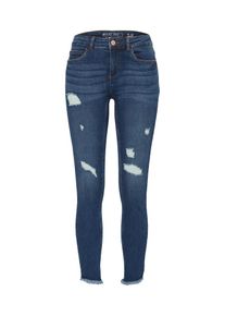 Noisy may, Damen Skinny Used Jeans, Blue Denim