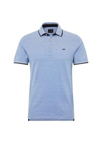 Jack & Jones JACK & JONES, Herren Poloshirt 'JJEPAULOS POLO SS', Himmelblau / Dunkelblau
