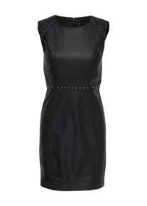 Only, Damen Kleid, Schwarz / Silber