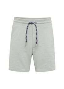 Tom Tailor Denim, Herren Shorts 'Sweatpants bermuda', Hellgrau