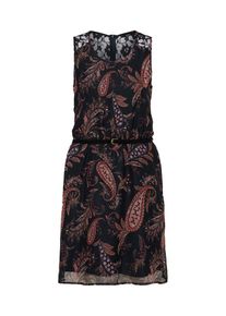 Only, Damen Kleid, Nachtblau / Mischfarben / Merlot