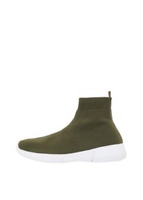 Bianco, Damen Sneaker, Khaki / Weiß