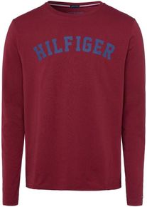 Tommy Hilfiger Underwear, Herren Shirt, Himmelblau / Dunkelrot