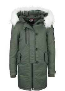Dry Laundry Japan Dry Laundry, Damen Parka, Grün