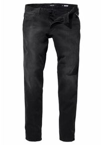 Replay, Herren Slim-fit-Jeans 'Anbass', Schwarz