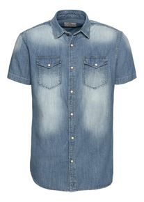 Jack & Jones JACK & JONES, Herren Hemd, Blau