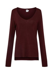 Saint Tropez, Damen Longsleeve 'LONG SL BLOUSE W V-N', Rostrot