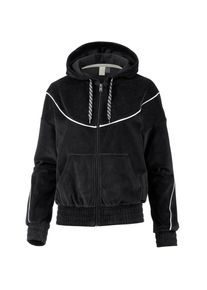 Roxy, Damen Sweatjacke, Schwarz / Wei&szlig;
