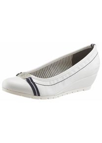 Tom Tailor, Damen Klassische Ballerinas, Navy / Wei&szlig;