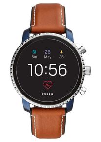 Fossil, Damen Smartwatch 'FTW4016', Braun / Schwarz / Silber