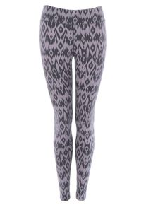 Jaya, Damen Leggings 'Lima', Flieder / Schwarz