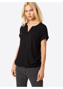 Tom Tailor, Damen Bluse, Schwarz