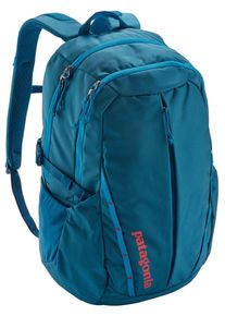 Patagonia, Damen Rucksack 'Refugio', Pastellblau / Petrol / Orangerot