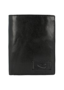 Camel Active, Herren Geldbörse 'Panama' aus Leder, 10 cm, Schwarz