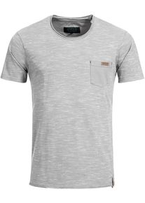 INDICODE JEANS, Herren T-Shirt ' Tulsa ', Grau