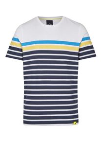 Daniel Hechter, Herren T-Shirt, Nachtblau / Wei&szlig;