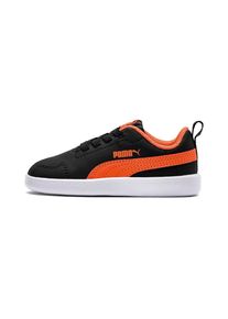 Puma, Sneakers 'Courtflex Inf', Mandarine / Schwarz