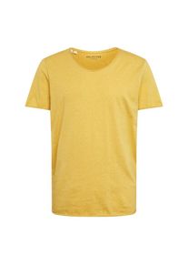 Selected Homme, Herren Shirt 'NEWMERCE SS O-NECK TEE W NOOS', Honig