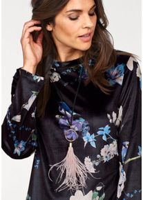 Boysen's BOYSEN'S, Damen Shirt, Blau / Schwarz / Naturwei&szlig;