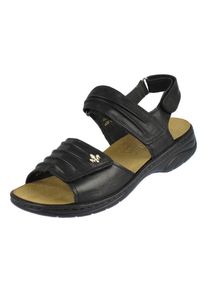 Rieker, Damen Sandalen, Schwarz