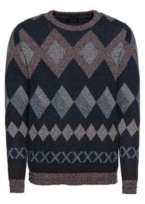 Jack & Jones JACK & JONES, Herren Pullover 'JPRWEST KNIT CREW NECK', Basaltgrau
