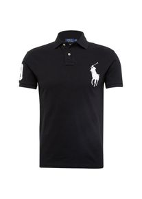 Polo Ralph Lauren, Herren Poloshirt 'SSKCBPPSLM-SHORT SLEEVE-KNIT', Schwarz