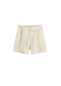 Mango, Damen Shorts 'Tomasa', Beige