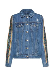 Tom Tailor Denim, Damen Jeansjacke, Blue Denim / Mischfarben