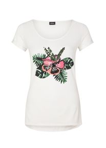 s.Oliver BLACK LABEL, Damen T-Shirt, Grün / Pink / Weiß