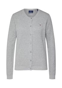 Gant, Damen Strickjacken, Graumeliert
