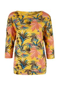 s.Oliver RED LABEL, Damen Shirt, Gelb / Mischfarben